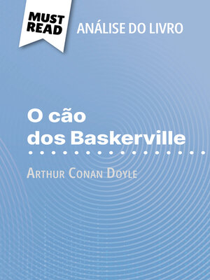 cover image of O cão dos Baskerville de Arthur Conan Doyle (Análise do livro)